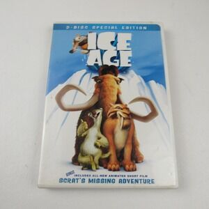 Ice Age DVD 2‎ Disc Special Edition Bonus Scrats Missing Adventure